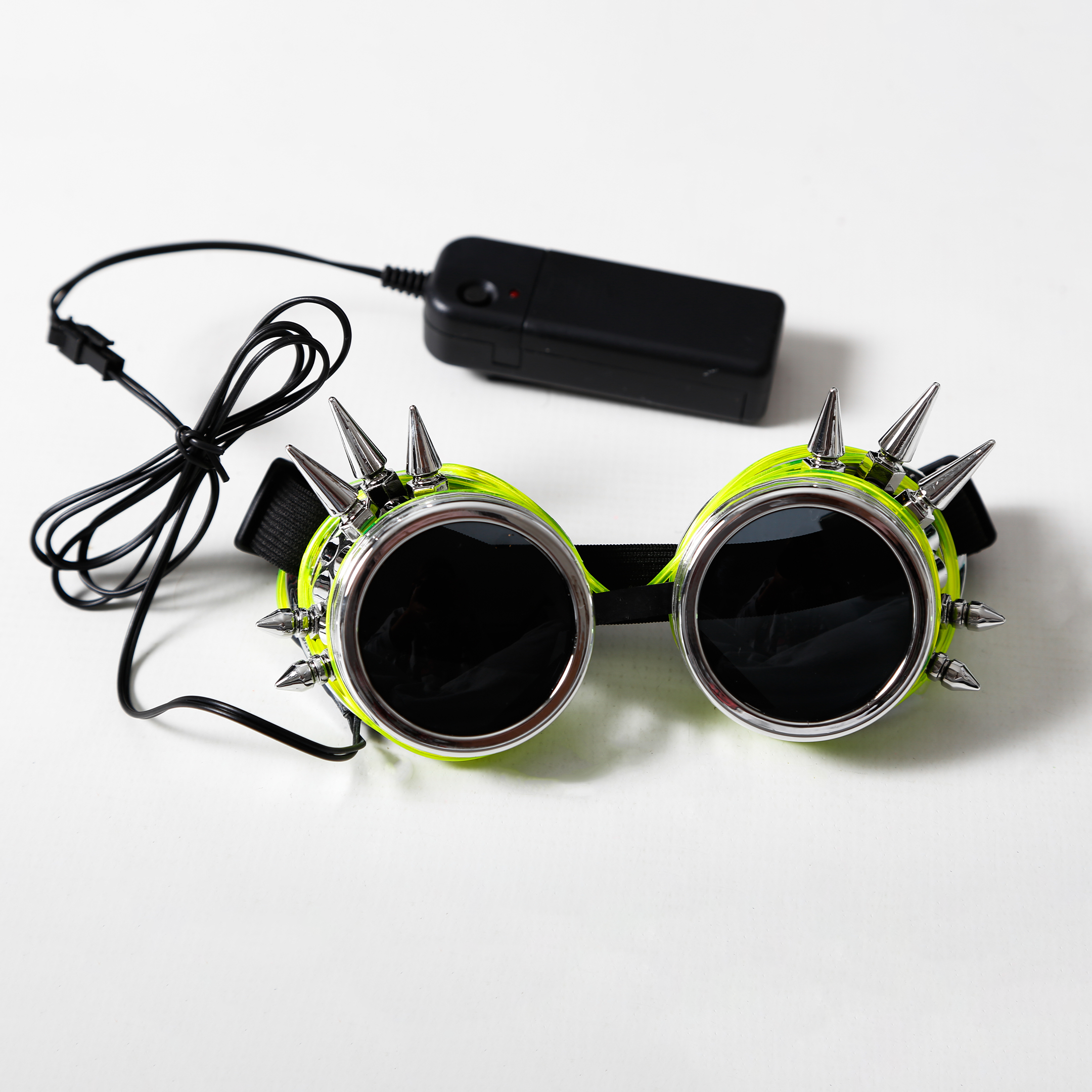 LED steampunk glasses Electro Glow | South Africa's Best LED Festival Gear & Rave Clothes - festivals outfits, clothes festival, festival clothing south africa, festival ideas outfits, festival outfits rave, festival wear, steam punk goggle, rave glasses, outfit for a rave, kaleidoscope glasses, diffraction glasses, clothes for a rave, rave sunglasses, spectral glasses, rave goggles, clothes for a rave, rave clothing south africa, festival wear south africa, accessories festival, rave sunglasses