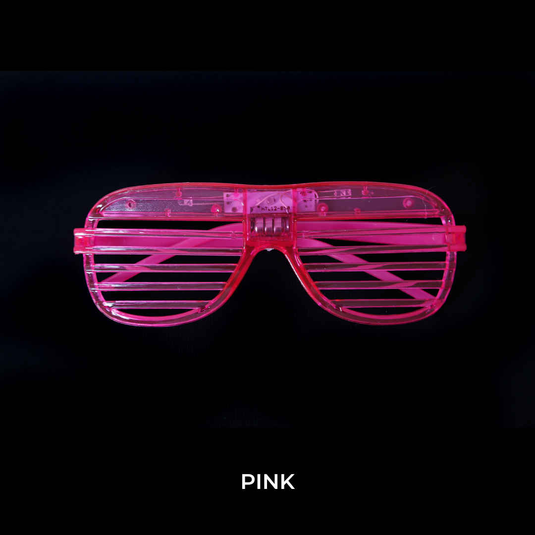 pink flashing LED glasses Electro Glow | South Africa's Best LED Festival Gear & Rave Clothes - festivals outfits, clothes festival, festival clothing south africa, festival ideas outfits, festival outfits rave, festival wear, steam punk goggle, rave glasses, outfit for a rave, kaleidoscope glasses, diffraction glasses, clothes for a rave, rave sunglasses, spectral glasses, rave goggles, clothes for a rave, rave clothing south africa, festival wear south africa, accessories festival, rave sunglasses