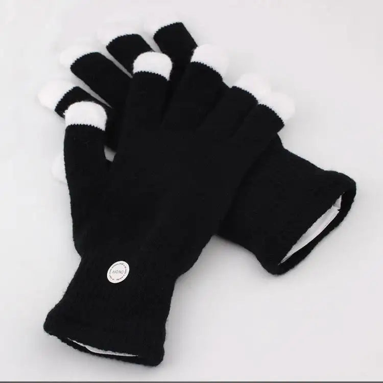 black LED fintertip gloves Electro Glow | South Africa's Best LED Festival Gear & Rave Clothes - festivals outfits, clothes festival, festival clothing south africa, festival ideas outfits, festival outfits rave, festival wear, steam punk goggle, rave glasses, outfit for a rave, kaleidoscope glasses, diffraction glasses, clothes for a rave, rave sunglasses, spectral glasses, rave goggles, clothes for a rave, rave clothing south africa, festival wear south africa, accessories festival, rave sunglasses
