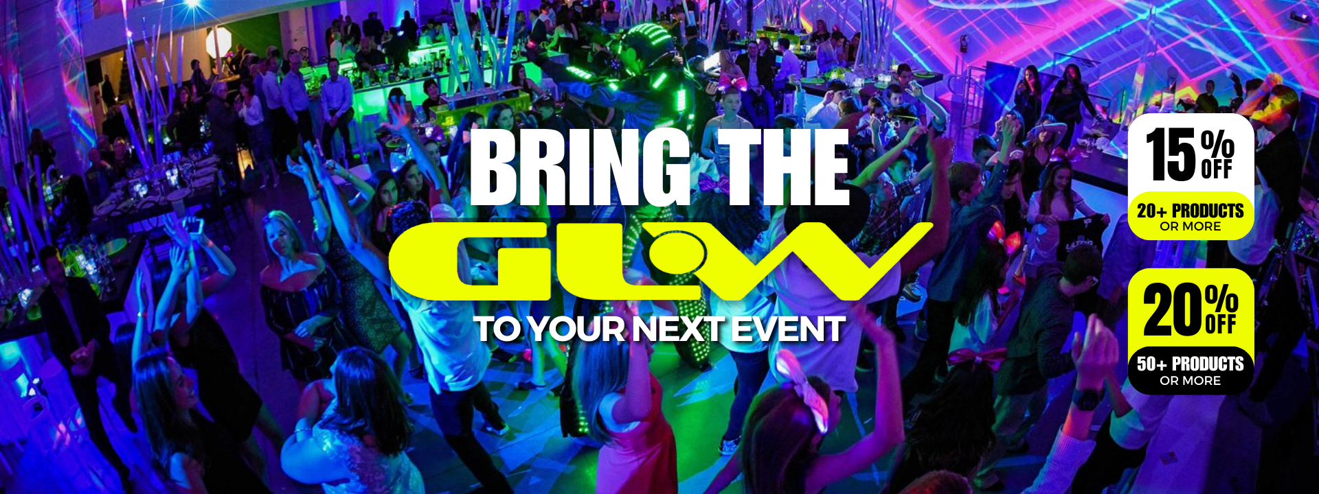 Glow wholesale best sale