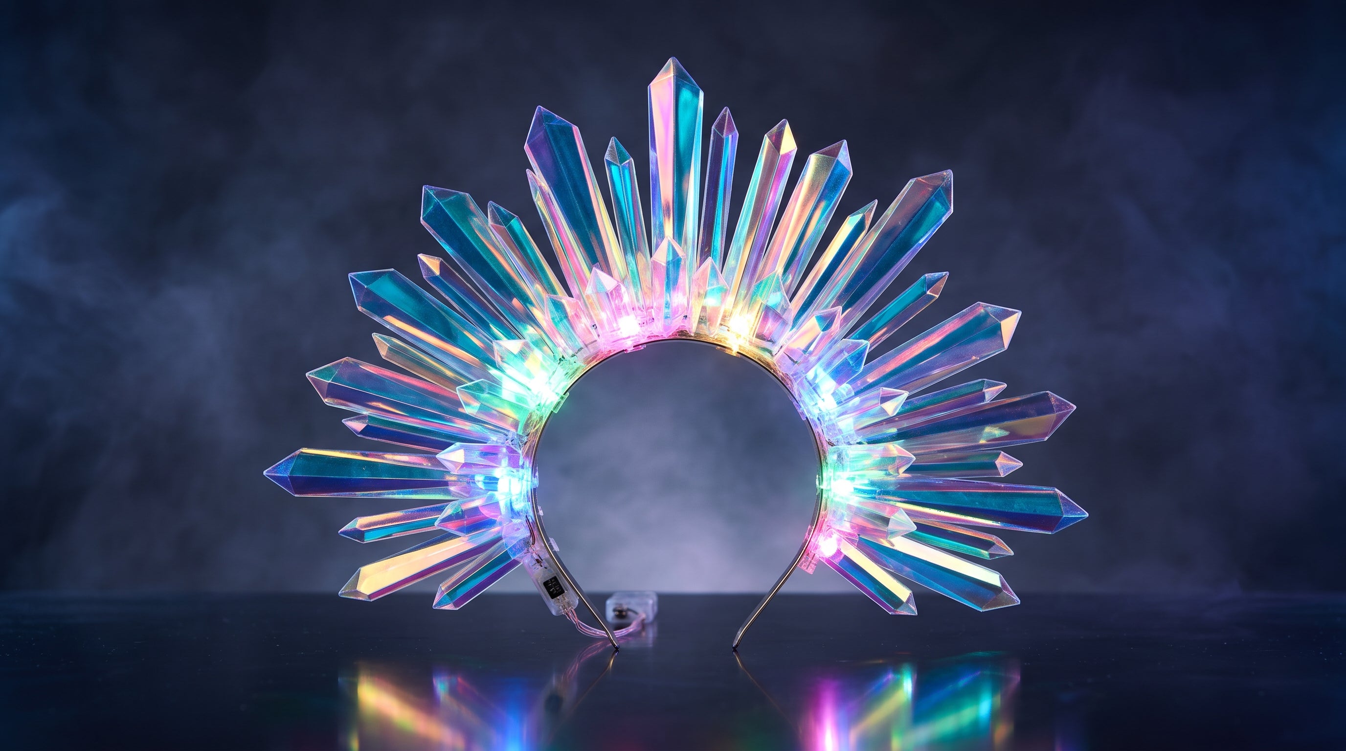 Crystal LED Halo Crown