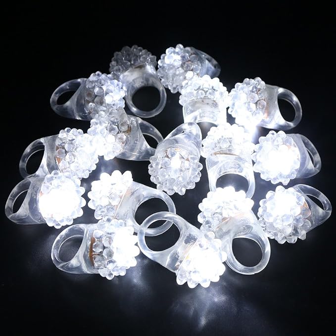 LED FLASHING JELLY RINGS